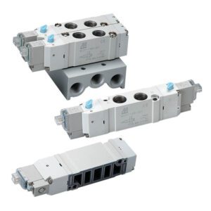 Ηλεκτροβαλβίδα αέρος MVSY-188-4E1-24V DC MINDMAN 5/2 - 1 εντολή - 1/4”