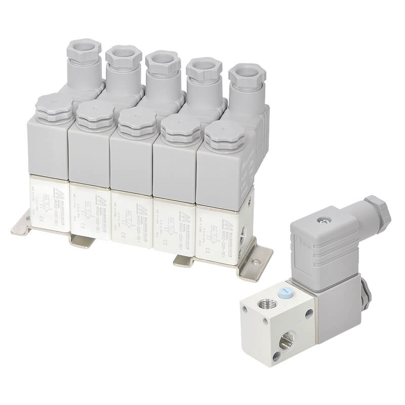 Ηλεκτροβαλβίδα αέρος MVDC-220-3E1 MINDMAN  3/2 NC - 1 εντολή - 1/4” (μηδενικής πιέσεως) Ηλεκτροβαλβίδα αέρος MVDC-220-3E1 MINDMAN  3/2 NC - 1 εντολή - 1/4” (μηδενικής πιέσεως)