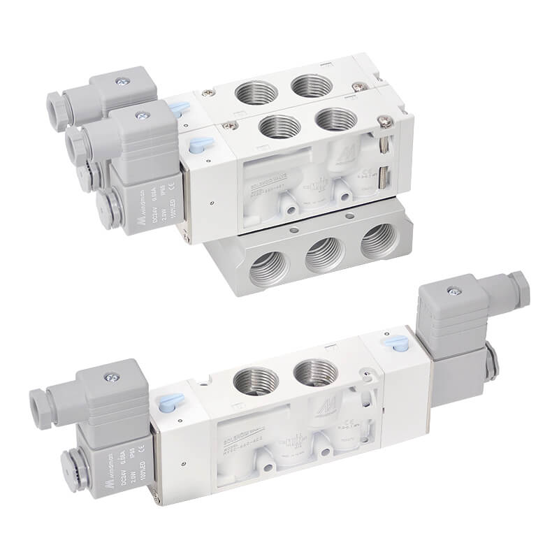 Ηλεκτροβαλβίδα αέρος MVSC 460-4E2 MINDMAN 5/2 - 2 εντολές - 1/2” Ηλεκτροβαλβίδα αέρος MVSC 460-4E2 MINDMAN 5/2 - 2 εντολές - 1/2”